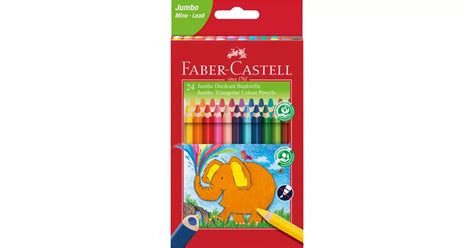 KREDKI JUMBO 5 4 MM FABER CASTELL 24 KOLORY