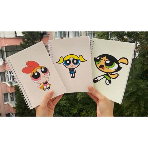 Paytak Moda Powerpuff Girls Blossom Bubbles Buttercup A5 Bff Fiyatı