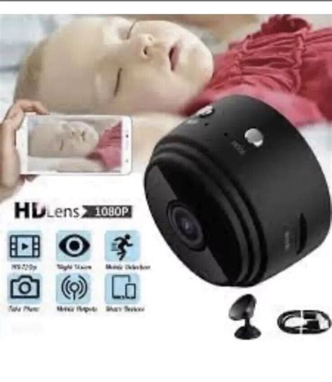 A Mini Camera Wifi P Hd Ip Camera Wireless With Night Vision New