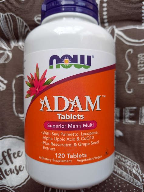 Комплексные витамины Adam адам Eve ева для мужчин для женщин Now Foods ...