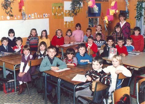 Photo De Classe CE1 Longny 86 87 De 1986 Ecole De Bizou Longny Au