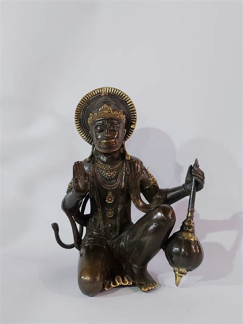 Hanuman Statue , Lord Hanuman , Hanuman Bronze , Bronze Statue , Bronze Sculpture , Home Decor ...