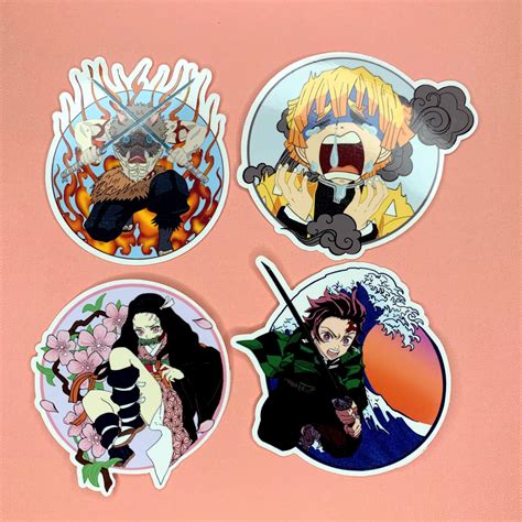 Demon Slayer Stickers Printable