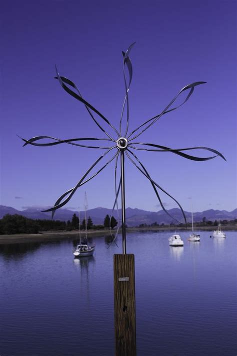 Wind Sculptures Forest Fusion Functional Art Mapua Wharf New