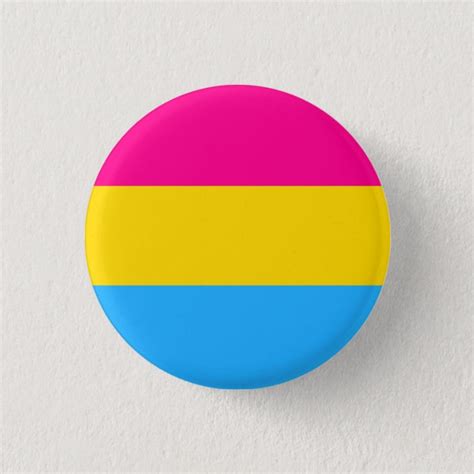 Pansexual Pride Flag 1 25 Inch 3 Cm Round Badge Uk