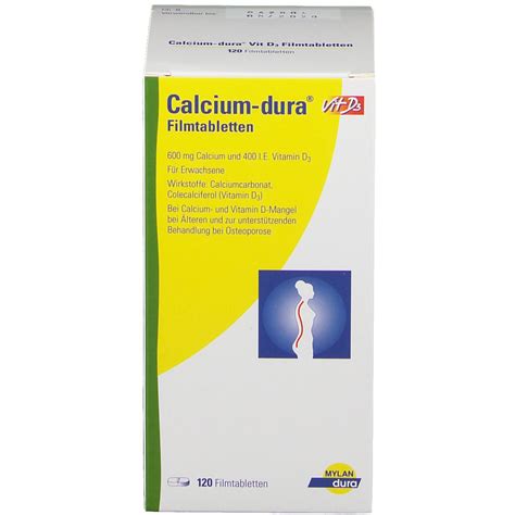 Calcium Dura Vit D Mg I E Filmtabletten St Shop