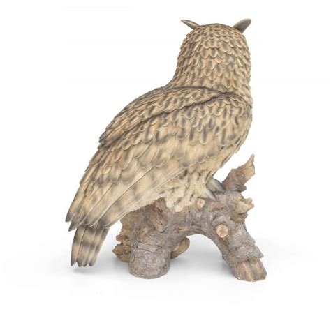 Hibou Grand Duc En R Sine H Cm Gardennice Boutique En Ligne