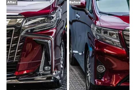 Genuine Body Kit For Toyota Alphard Upgrade Sc Front Car Bumper