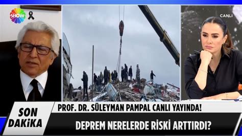 Prof Dr Süleyman Pampal canlı yayında ShowTürk TV