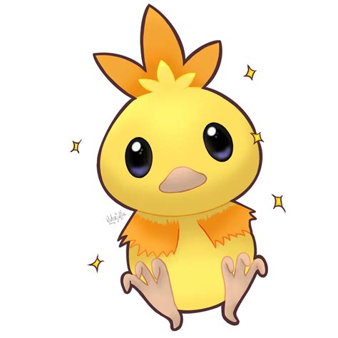 Shiny Torchic by Waterjuffer on DeviantArt