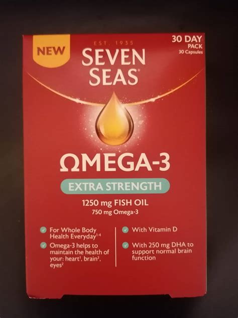 Seven Seas Omega Extra Strength New Harmony