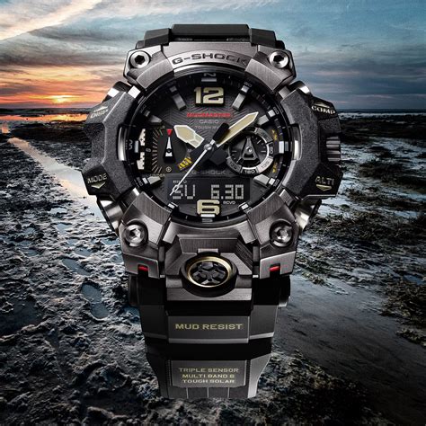 G Shock Gwg B Aer Casio Mudmaster Carbon Core Zegarek Net