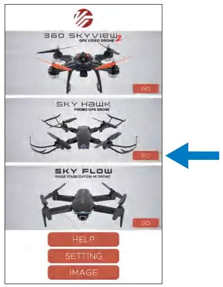 SKYHAWK DRC442-BLK Foldable Video GPS Drone User Manual