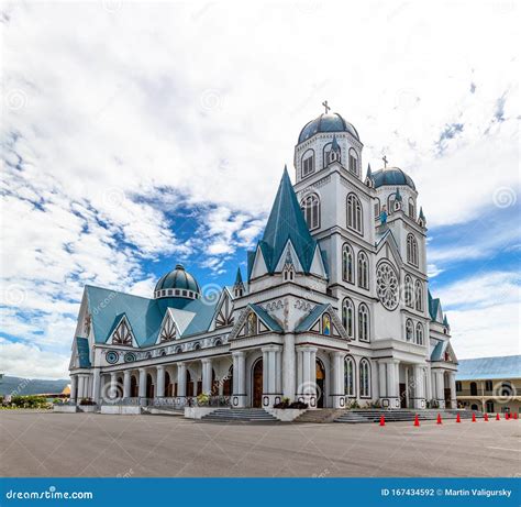 Apia, Samoa - SEPT 30 2016: Cathedral of the Immaculate Conception in ...