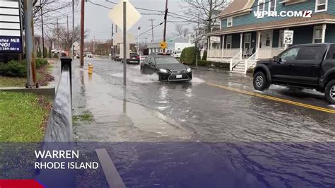 VIDEO NOW Flooding On Main St In Warren YouTube