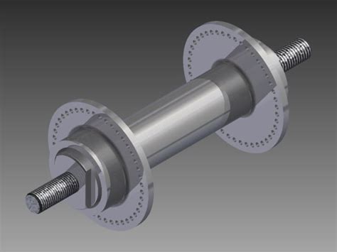 Bicycle wheel hub 3D | CGTrader