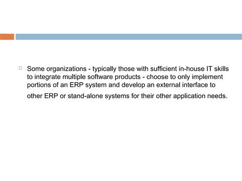 Erp Enterprise Resource Planning Ppt