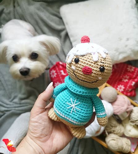 Ravelry Gingerbread Man Amigurumi Pattern By Jelena Ohtina