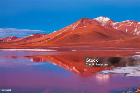 Sunrise Over Laguna Colorada Bolivian Altiplano Stock Photo - Download ...