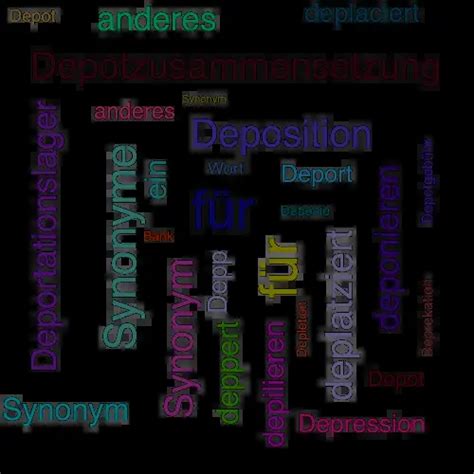 DEPOTBANK Synonym Lexikothek ein anderes Wort für Depotbank