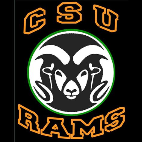 Custom Colorado State University Rams Image Logo Neon Sign Neon Sign