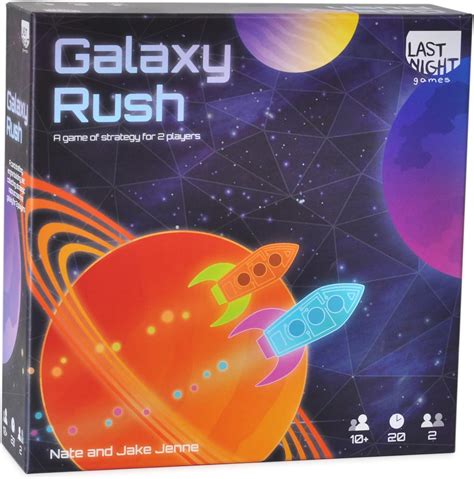 Last Night Games Galaxy Rush 2 Player Strategic Card Game