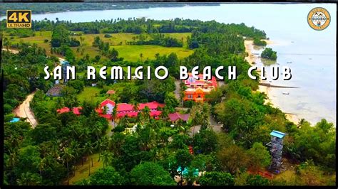 Must Watch San Remigio Beach Club Aerial Footage K Youtube