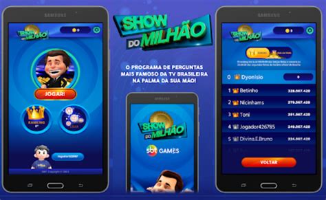 App Show Do Milh O Desfrute Do Jogo Silvio Santos Atrav S Do Seu