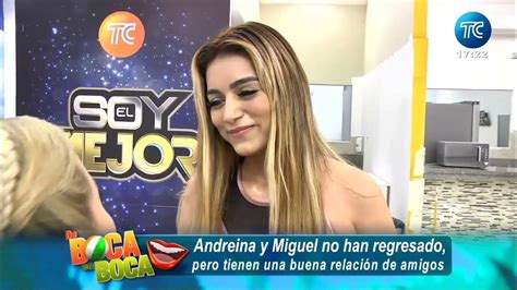 Andreina Bravo Se Confiesa Sobre Su Encuentro Con Miguel Melfi Youtube