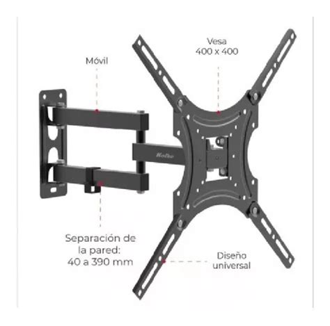 Soporte Móvil Para Tv Lcd Monitor De 17 A 55 Kolke Kvs 537 Cuotas