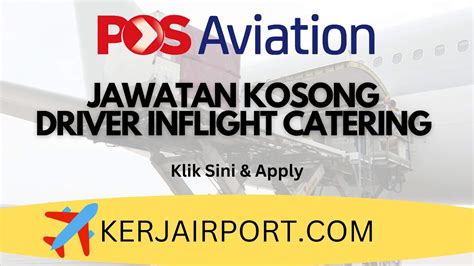 Jawatan Kosong Temu Duga Terbuka Operations Loader Driver Inflight