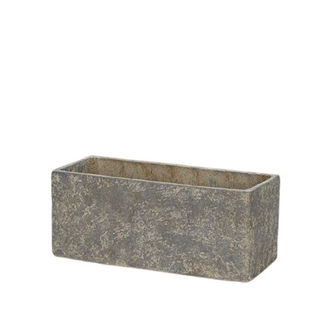 Slate Light Grey Trough Garden Pots Planters Apta