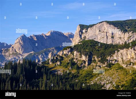 Montenegro Durmitor National Park Durmitor Massif Stock Photo Alamy