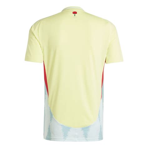 Adidas Spain Away Shirt 2024 Adults Pulse Yellow