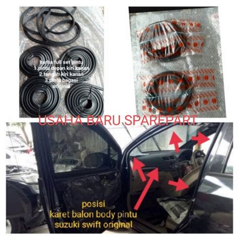 Jual Karet Balon Karet Peredam Pintu Mobil Original Suzuki Swift Suzuki