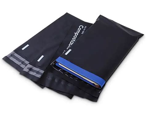 Custom Black Poly Mailers Wholesale Compostable Mailer Bags