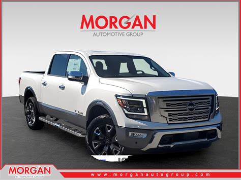 New 2024 Nissan Titan Platinum Reserve 4d Crew Cab In N103898 Morgan