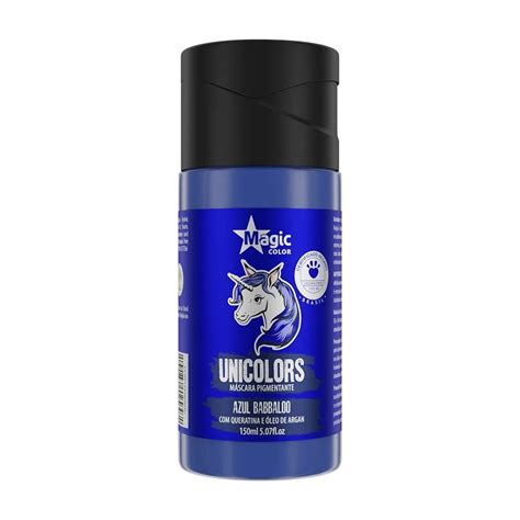 Tonalizante Colorido Efeito Camaleão Pigmentante Azul Baballoo 150ml