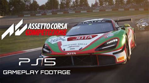 Assetto Corsa Competizione PS5 Gameplay Footage Gameign