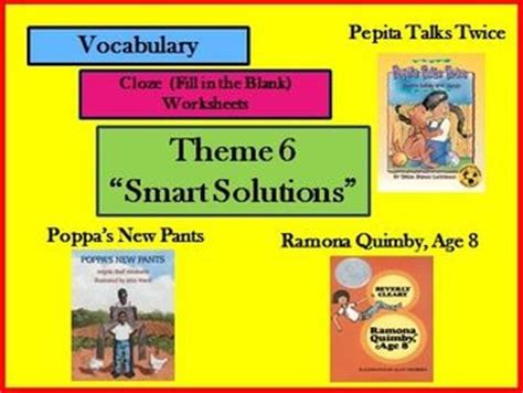 Houghton Mifflin Reading 3rd Grade Theme 6 Worksheets Houghton