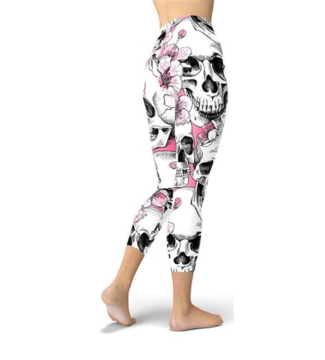 Pink Sugar Skull Capri Action Curves