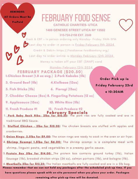 Check... - Catholic Charities of Oneida & Madison Counties