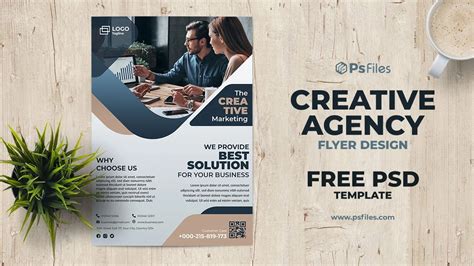 Abstract Photo Corporate Business Flyer Template Free Download ...