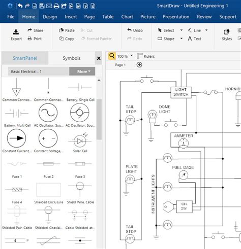 Electrical Line Diagram Maker