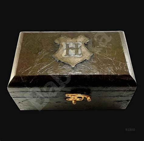 Cofre Hogwarts Pieza De Madera Harry Potter Babuska