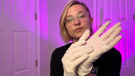 ASMR Latex Gloves Triggers YouTube