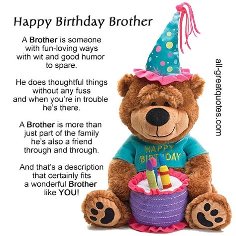 Free Brother Birthday Cards To Share Lovely Birthday Cards For Brother