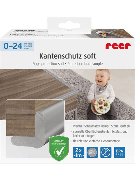 Reer Baby Kantenschutz Soft Grau Kaufland De