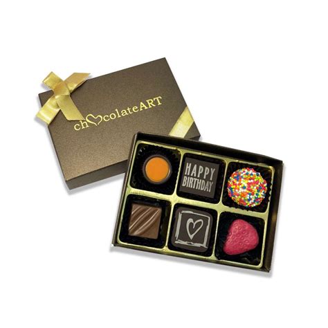 6-pc Birthday Gift Box – Chocolateart