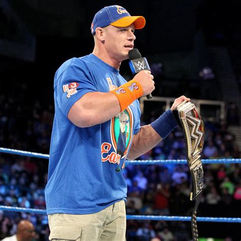 John Cena Returns To Smackdown Live As A Time World Champion Photos